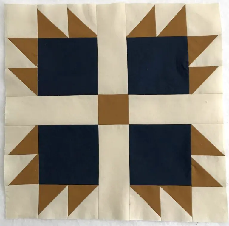 Bears Paw quilt block