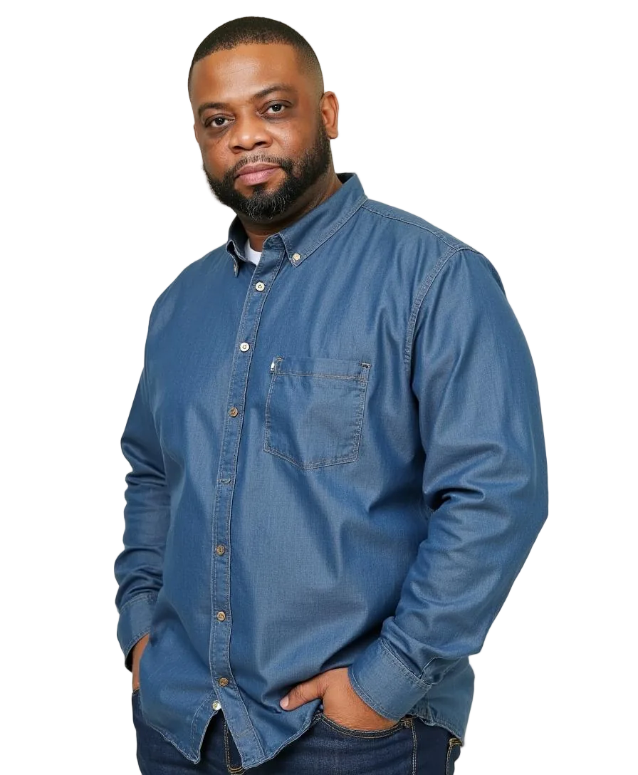 Wesley Hall, professional quilter and founder of Quilts by Big Wes in Atlanta, GA