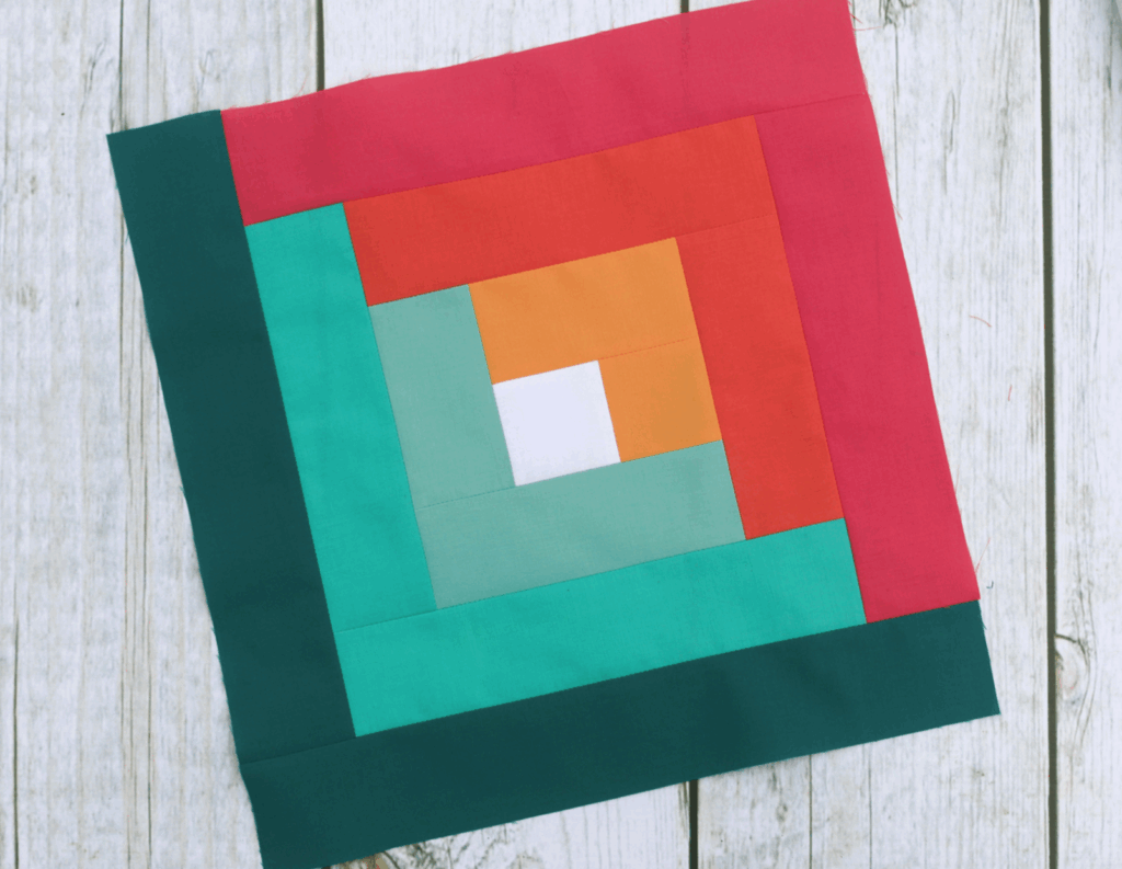 Log Cabin Quilt Block