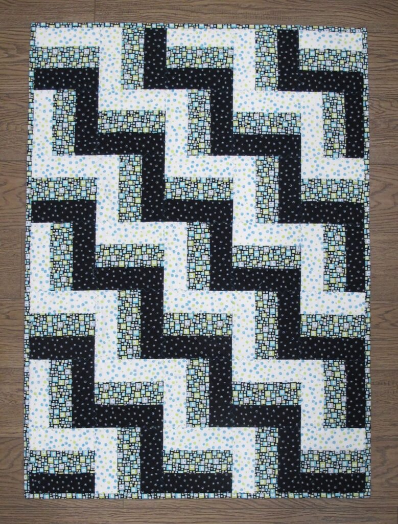 Rail Fence Quilt Pattern
