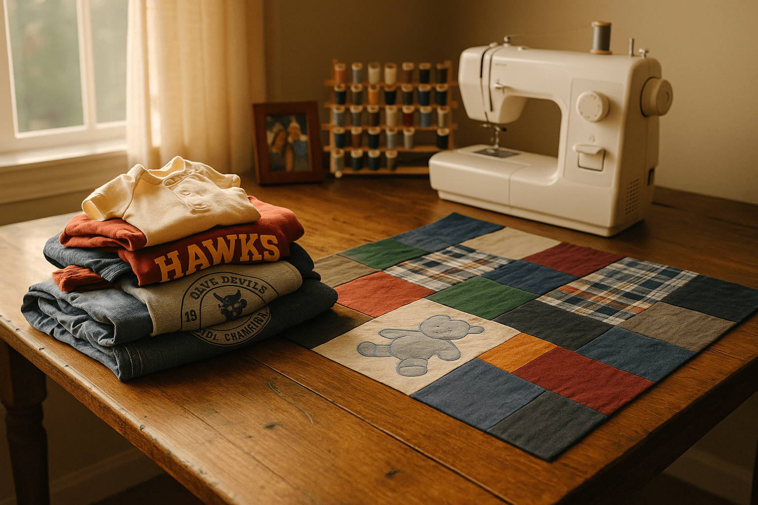 How a Pile of Old Clothes Becomes a Quilt Full of Stories