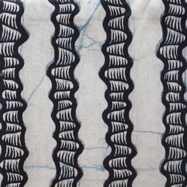 Close up of Sugarcane fabric.
