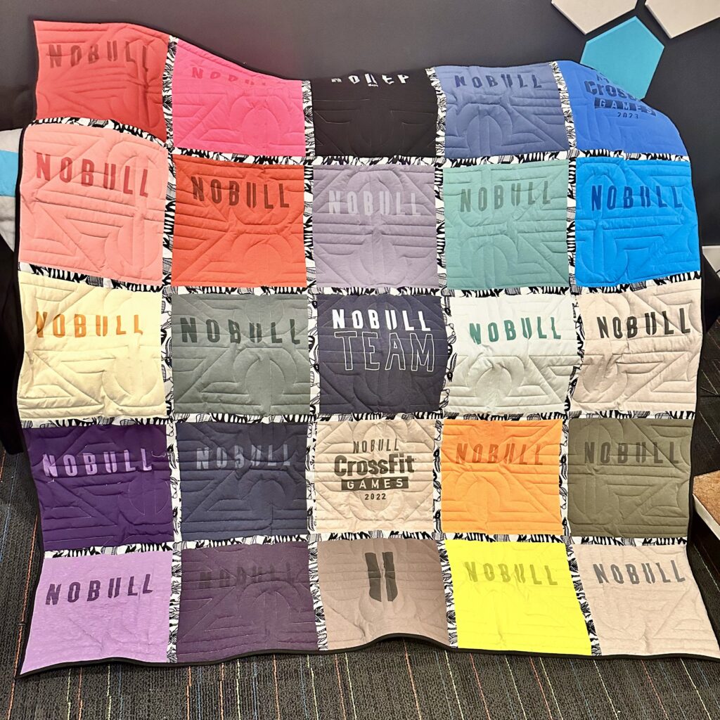 Cross Fit T-shirt Quilt