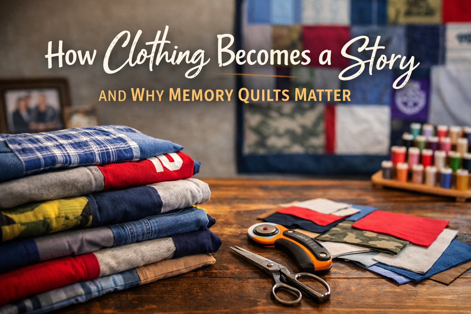 How Clothing Becomes a Story and Why Memory Quilts Matter